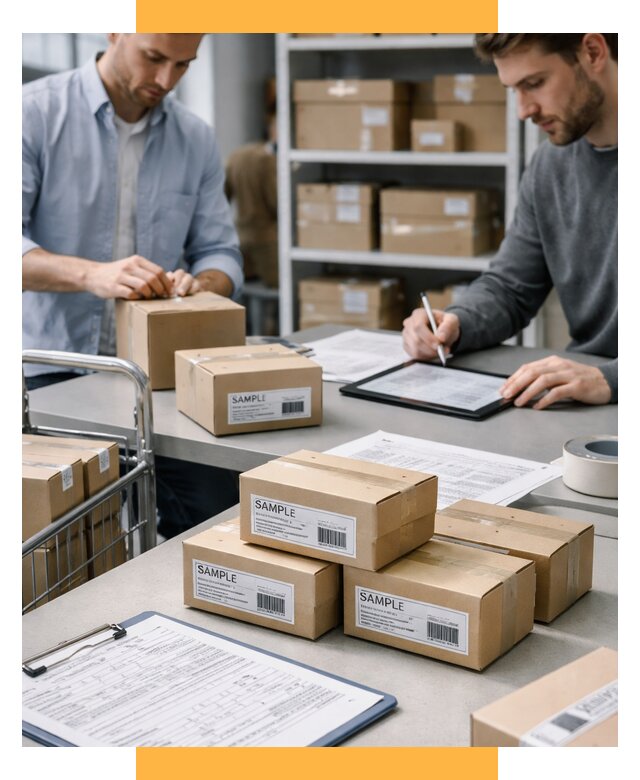 Доставка образцов и малых партий от 7643 р., СетСервис-Тмз