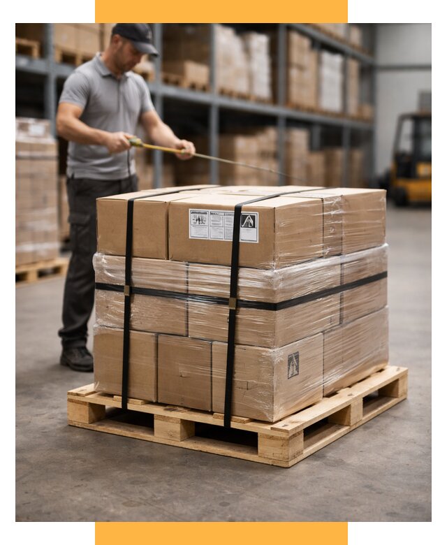 Упаковка и паллетирование грузов от 3567 р. | СетСервис-Тмз