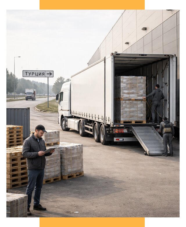 Автоперевозки и доставка фурой из Турции от 122280 р. | СетСервис-Тмз