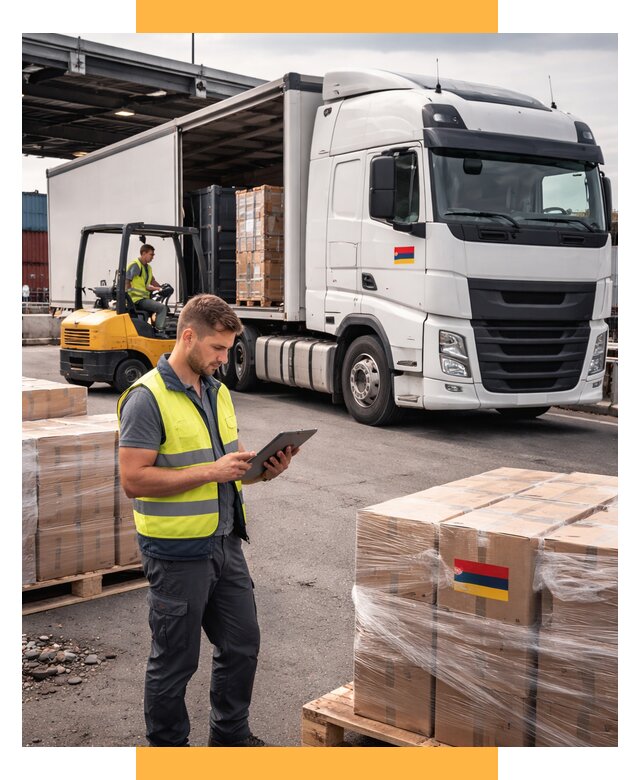 Автоперевозки из Армении от 96805 р. — услуги СетСервис-Тмз