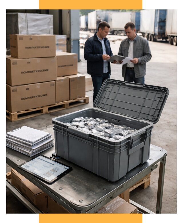 Перевозка комплектующих из Китая от 6624 р. | СетСервис-Тмз