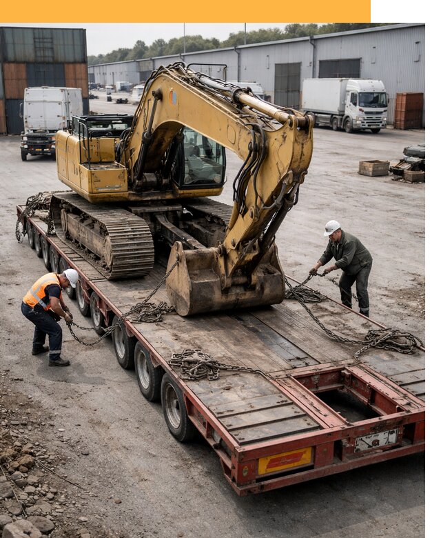 Перевозка спецтехники по России и миру от 45855 руб