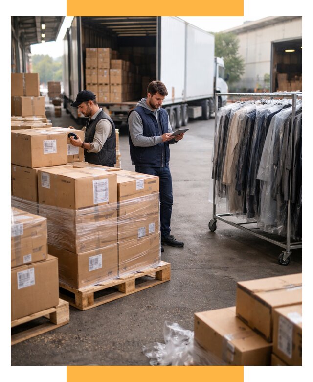 Перевозка и доставка одежды из Китая от 7643 р., СетСервис-Тмз