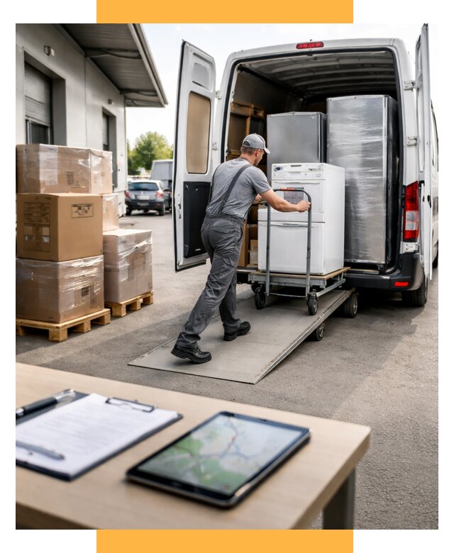 Перевозка бытовой техники от 6624 р. - логистика СетСервис-Тмз