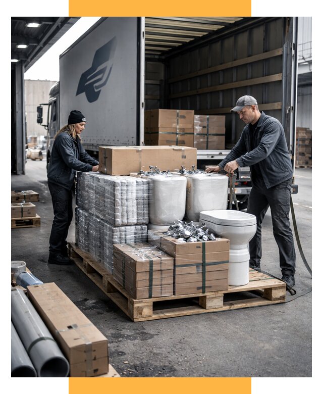 Перевозка сантехники под ключ от 1834 р. | СетСервис-Тмз