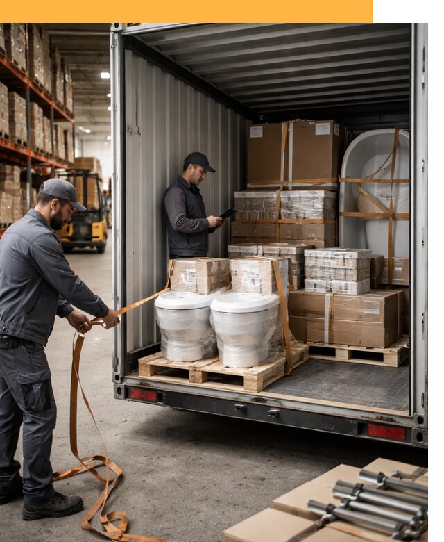 Перевозка сантехнического оборудования по России и миру от 1834