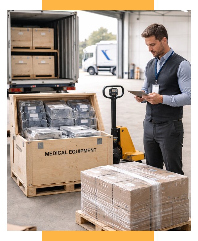 Перевозка медицинского оборудования от 15285 р. в СетСервис-Тмз