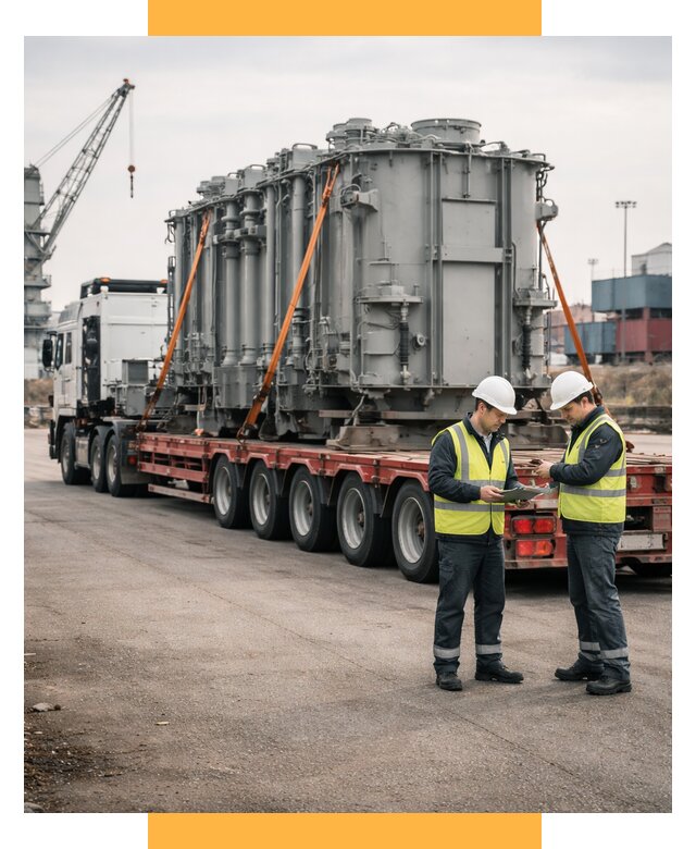 Перевозка негабаритных грузов под ключ от 122280 р., СетСервис-Тмз