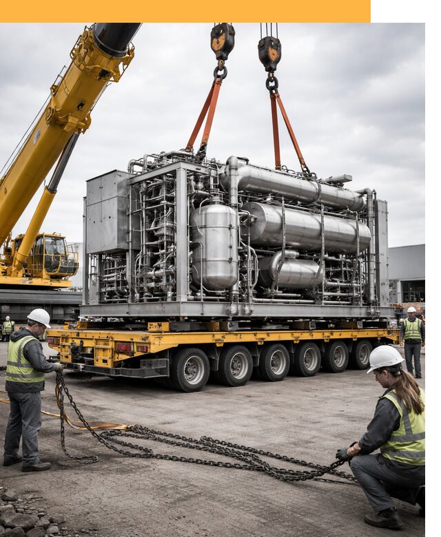 Перевозка тяжеловесных грузов по миру от 152850 руб