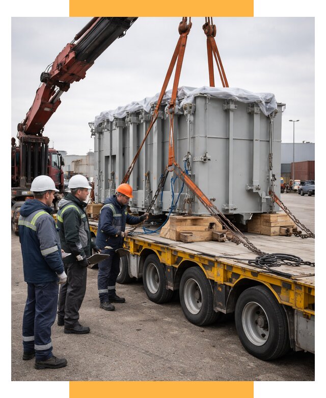 Перевозка проектных грузов под ключ от 35665 р., СетСервис-Тмз