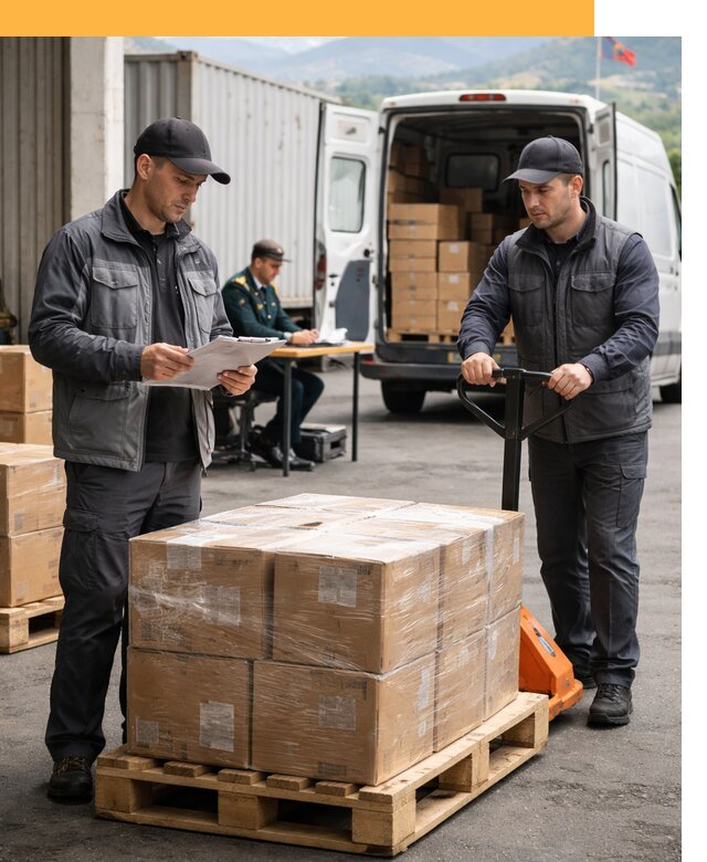 Доставка грузов через Армению, быстрая таможенная очистка от 25475