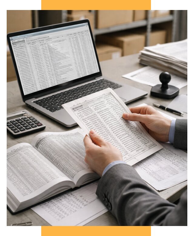 Подбор и проверка кода ТН ВЭД от 2548 р. - СетСервис-Тмз