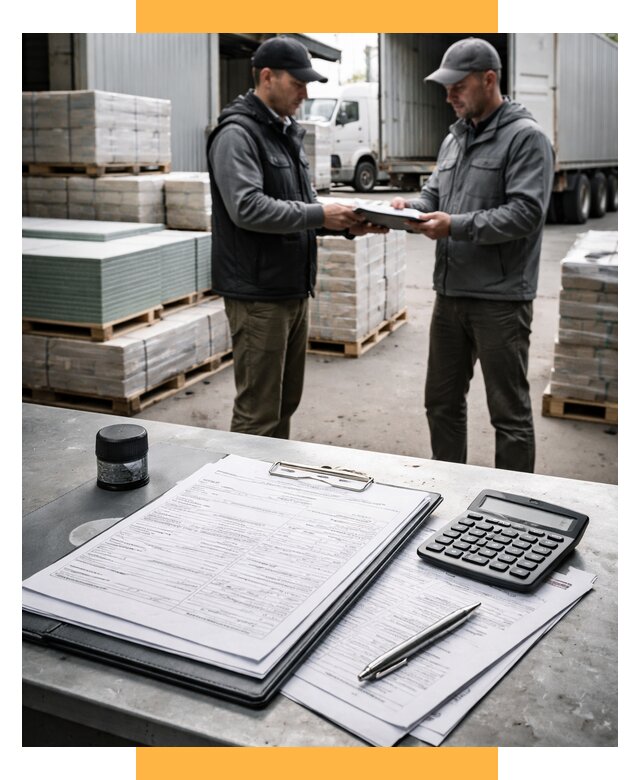 Таможенное оформление стройматериалов от 8662 р. | СетСервис-Тмз