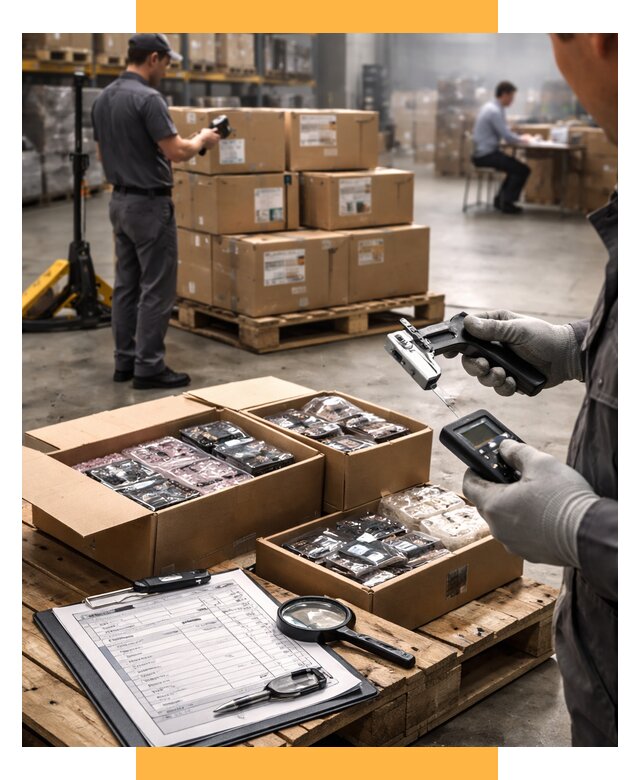 Инспекция товара в Китае от 7643 р. - СетСервис-Тмз контроль качества