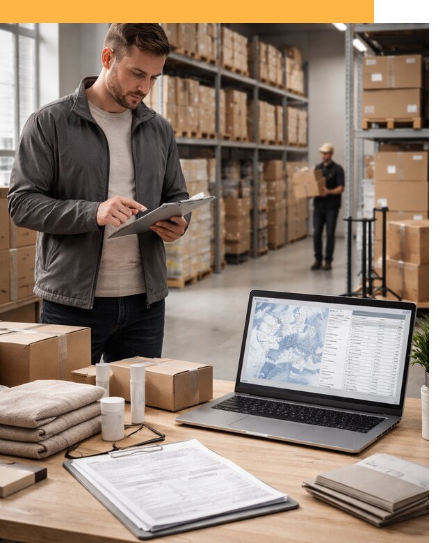 Закупка товаров в Европе под ключ: доставка, таможня от 7643 руб