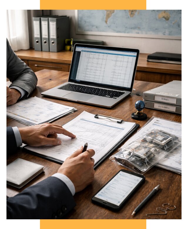 Проверка поставщика за рубежом от 8662 р. | СетСервис-Тмз аудит