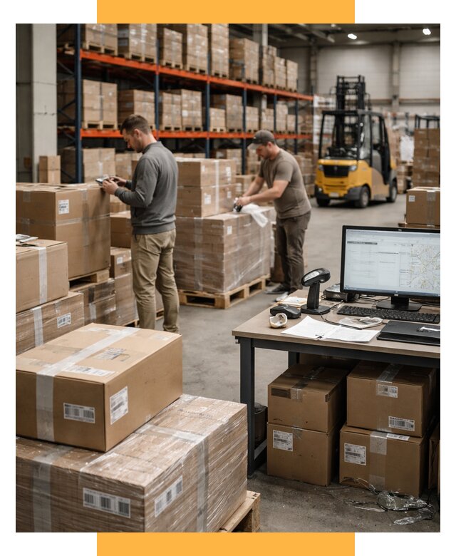 Склад консолидации в Европе от 6624 р., услуги СетСервис-Тмз